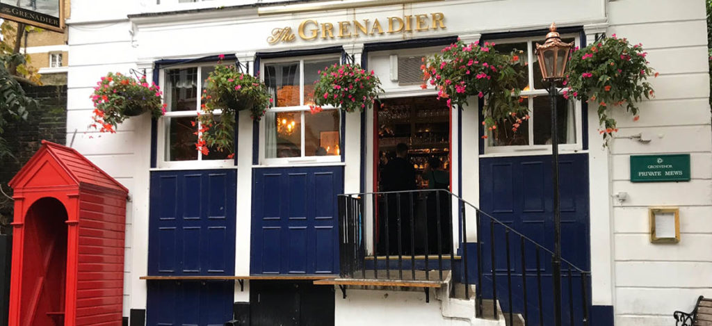 PUB CRAWL:The Grenadier. A hidden gem in London – Travel Industry Today