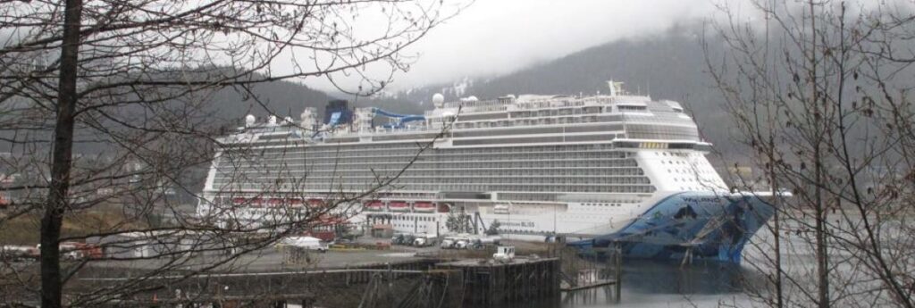 Norwegian Bliss in Alaska