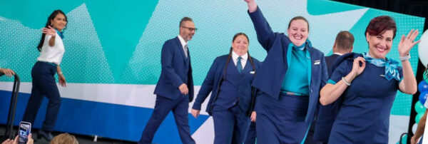 Dress For Success Westjet Debuts Gender Neutral Uniforms Travel Industry Today